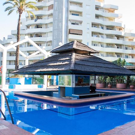 Benal Beach Suite Ii, Estudio Con Parque Acuatico Y Vistas Al Mar. Benalmádena Exterior foto
