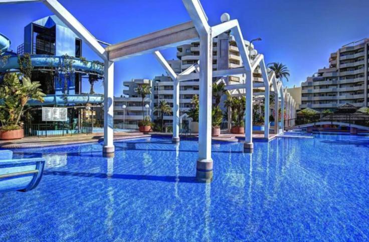 Benal Beach Suite Ii, Estudio Con Parque Acuatico Y Vistas Al Mar. Benalmádena Exterior foto