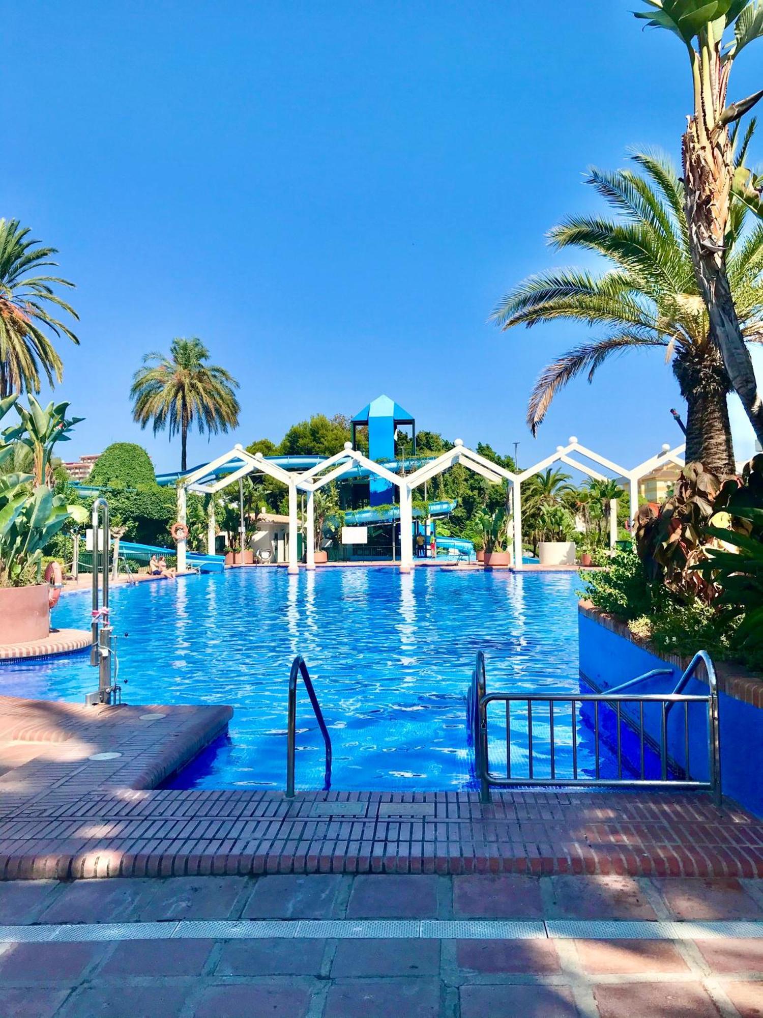 Benal Beach Suite Ii, Estudio Con Parque Acuatico Y Vistas Al Mar. Benalmádena Exterior foto